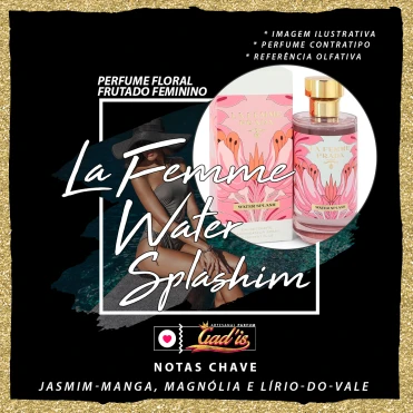 Perfume Similar Gadis 788 Inspirado em La Femme Water Splash Contratipo